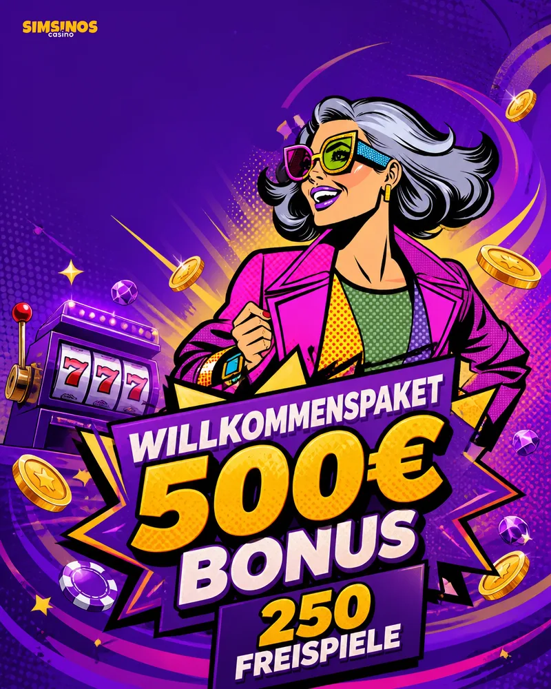 Simsinos Casino - Spielangebot, Boni und Zahlungen auf einen Blick